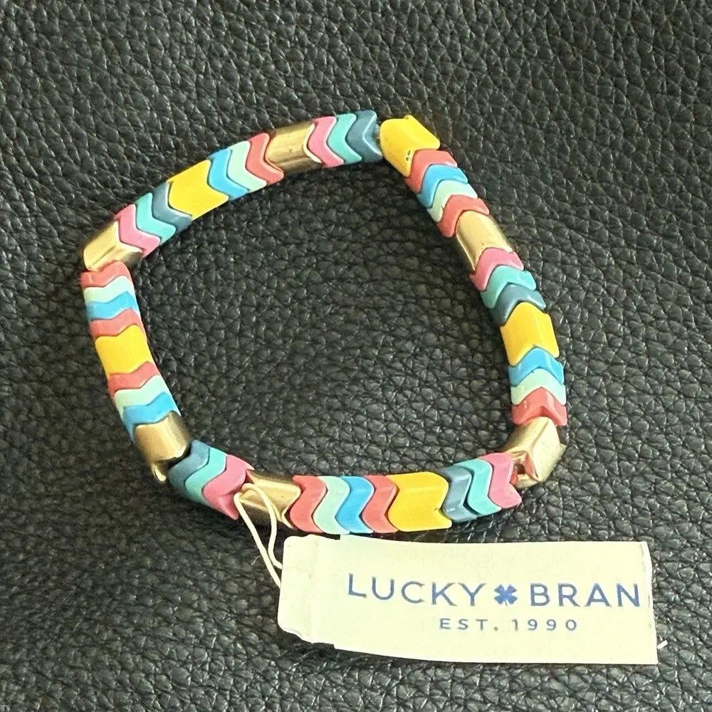 Lucky Brand Womens‎ Beaded Elastic Bracelet NWT
